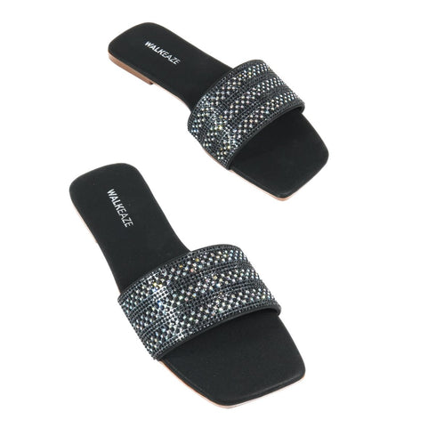 Women Formal Slippers - 40881S - Slippers - Walkeaze
